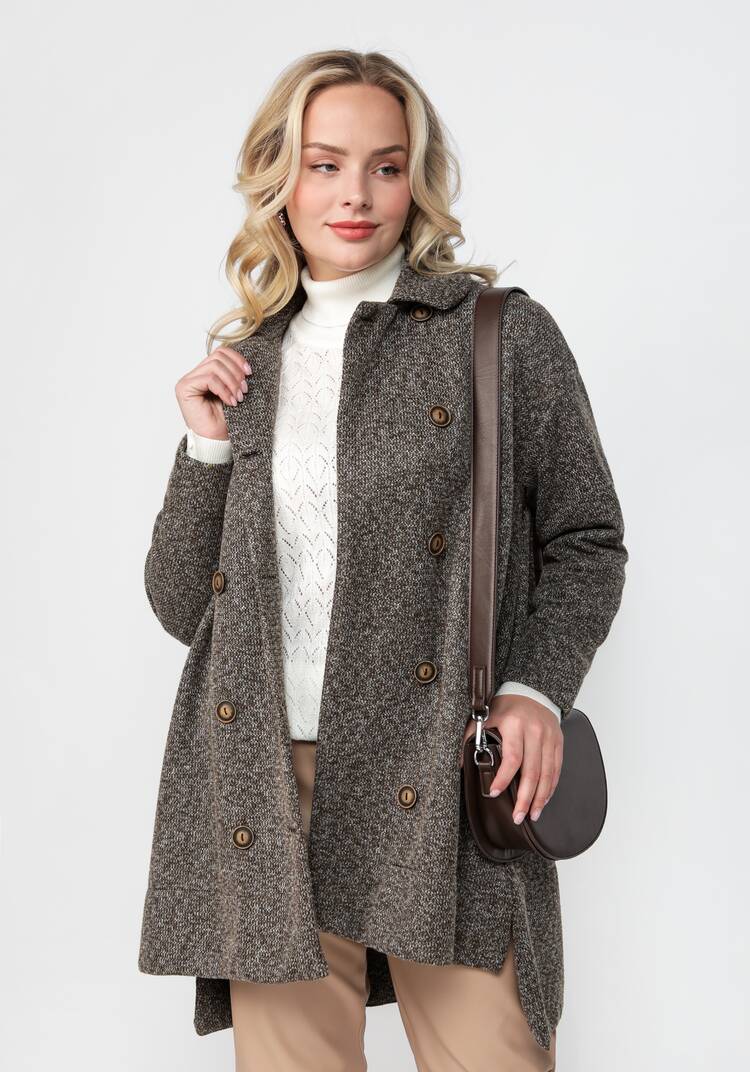 Полупальто свободного кроя шир.  750, рис. 27