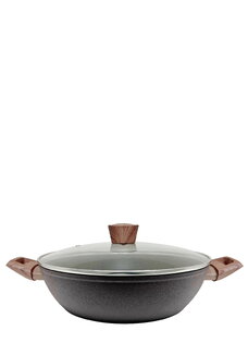 Сотейник с антипригарным покрытием и крышкой