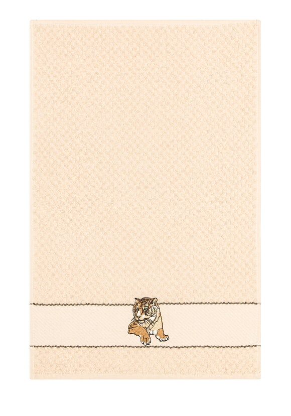 Набор махровых салфеток Тигр, 2 шт. шир.  580, рис. 5