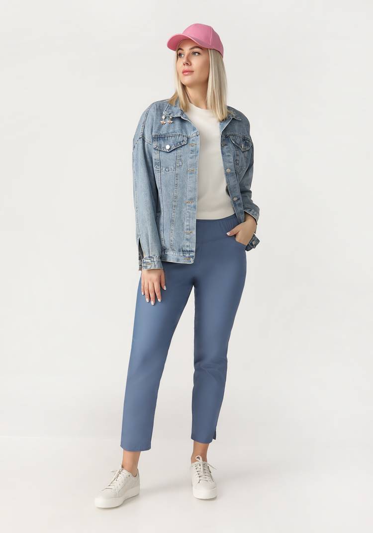 Брюки Грациозная леди шир.  750, рис. 16