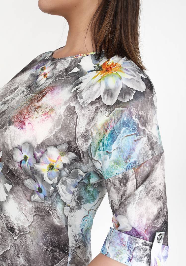 Туника Цветочный свет шир.  750, рис. 6