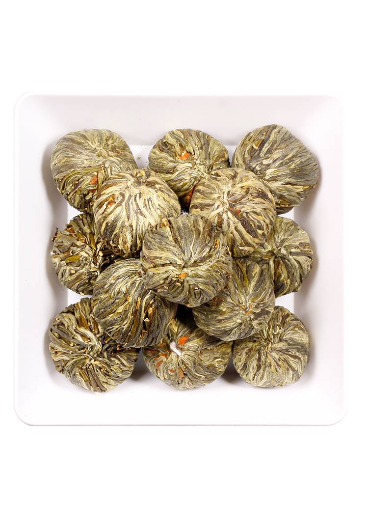 Чай связанный Лунный сад с цветком жасмина шир.  750, рис. 2