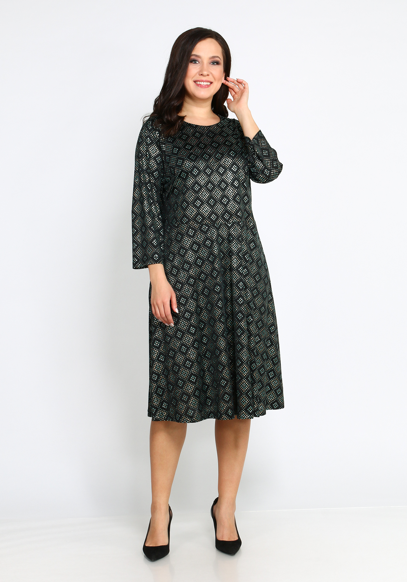 Платье "Великолепная красотка" Binitra Bini, размер 48, цвет черный - фото 8