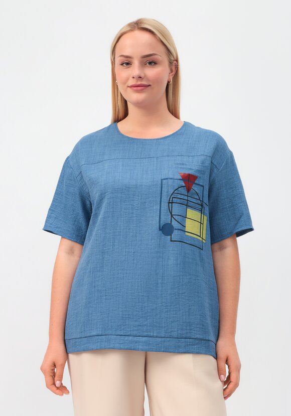 Блуза Николетт шир.  580, рис. 4