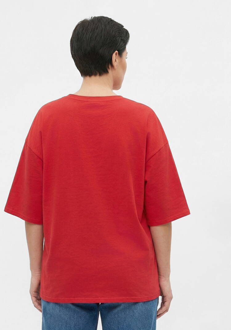 Футболка оверсайз с широким рукавом шир.  750, рис. 3