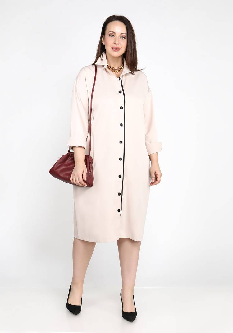 Платье-рубашка Роуз шир.  750, рис. 5