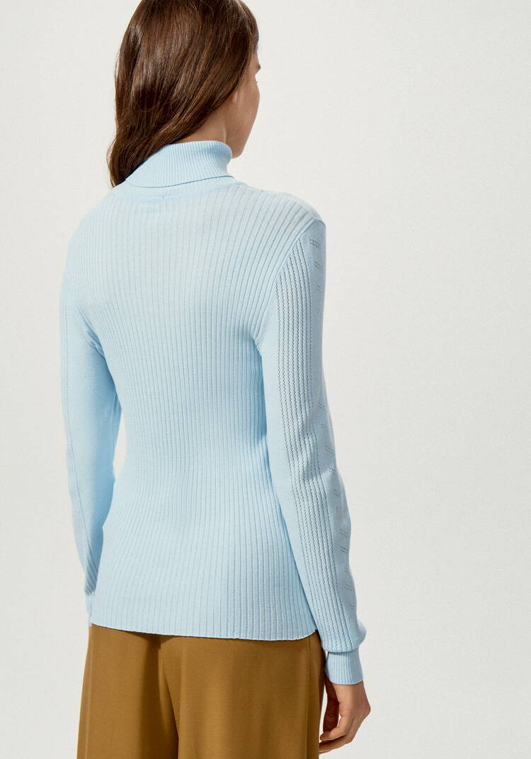 Водолазка из вискозы с узором шир.  750, рис. 24