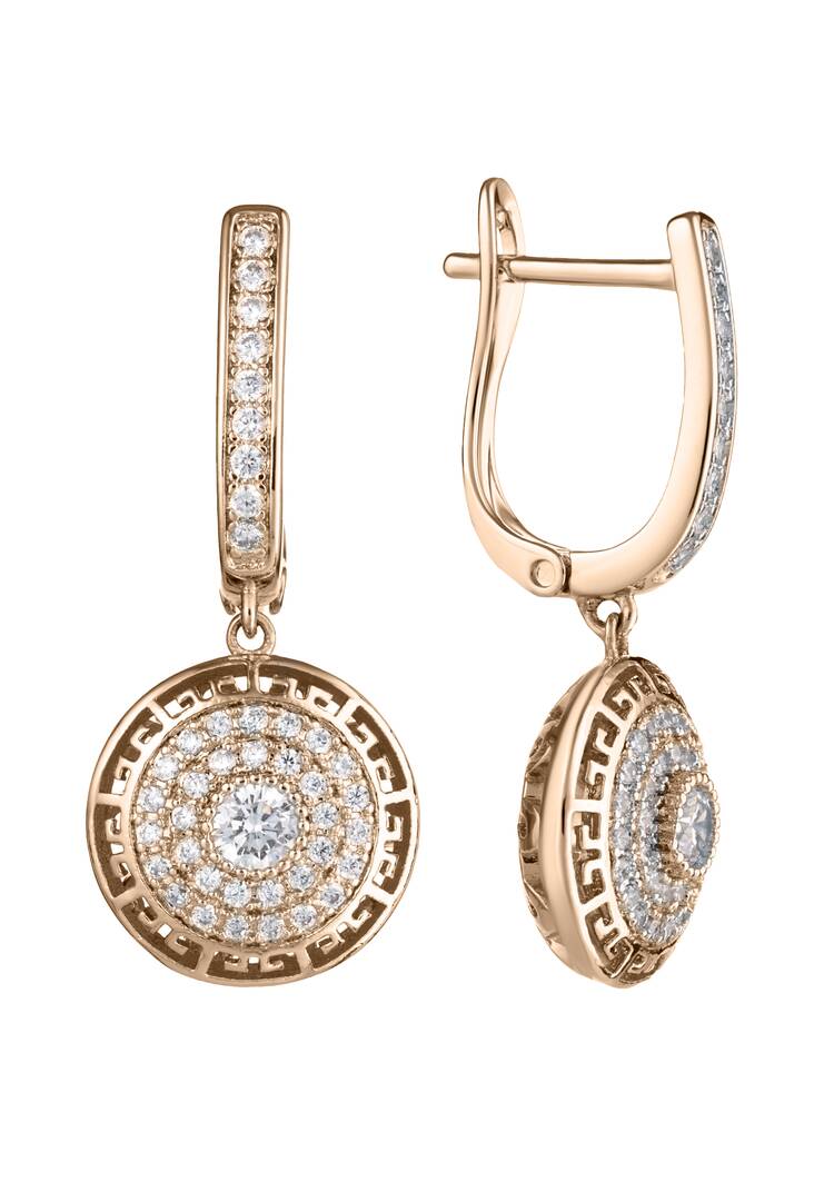 Серьги Прекрасные моменты шир.  750, рис. 1