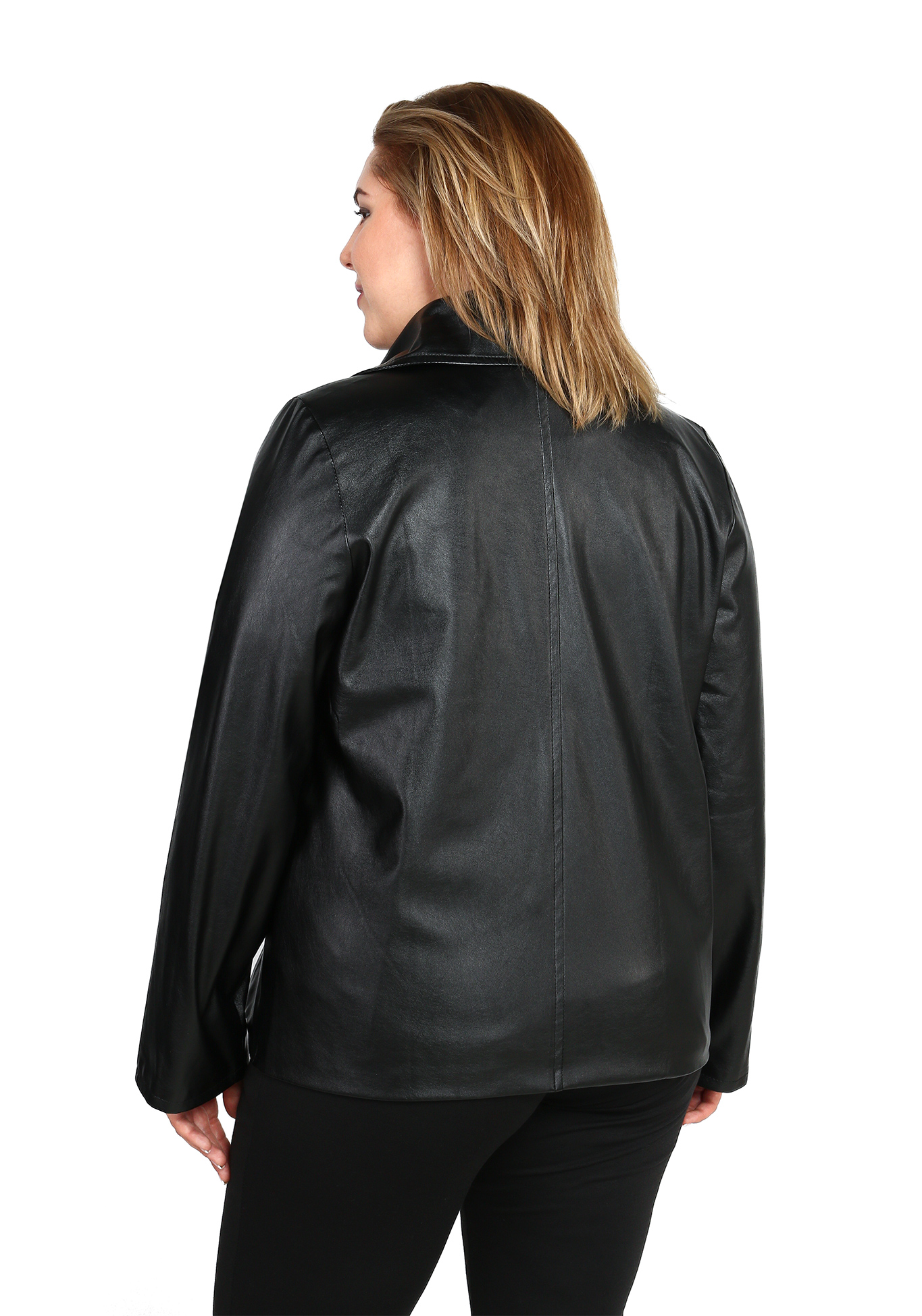 Куртка "Стиль города" Mio Imperatrice, размер 62, цвет чёрный - фото 3