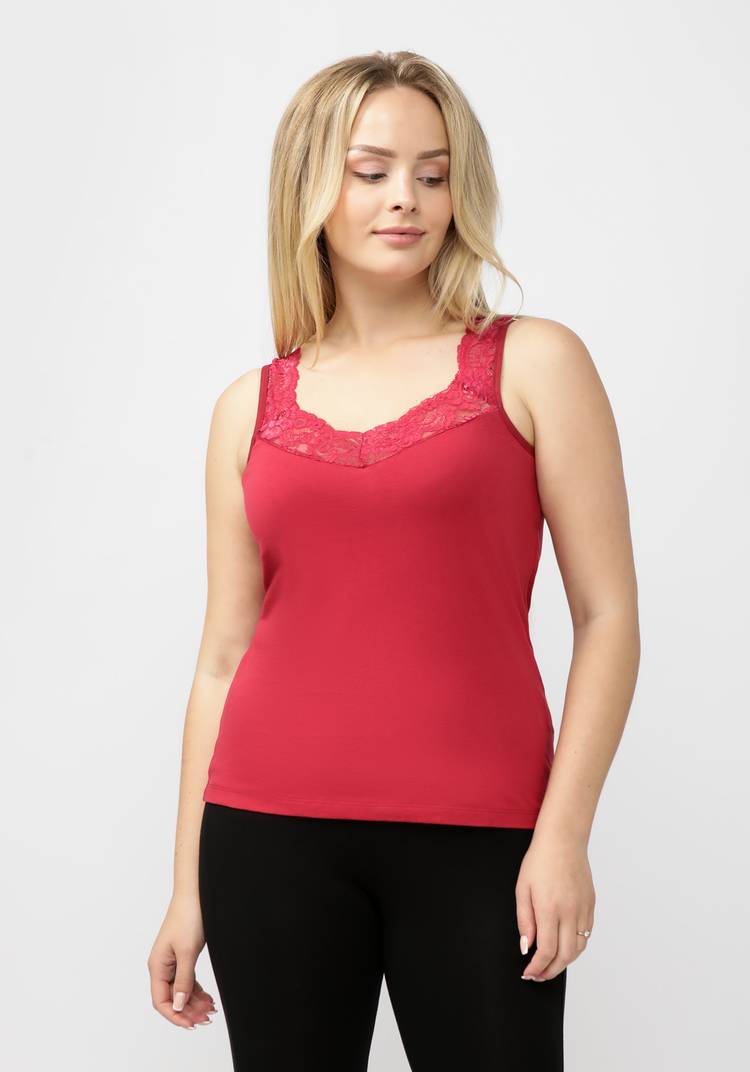 Комплект маек с кружевом шир.  750, рис. 10