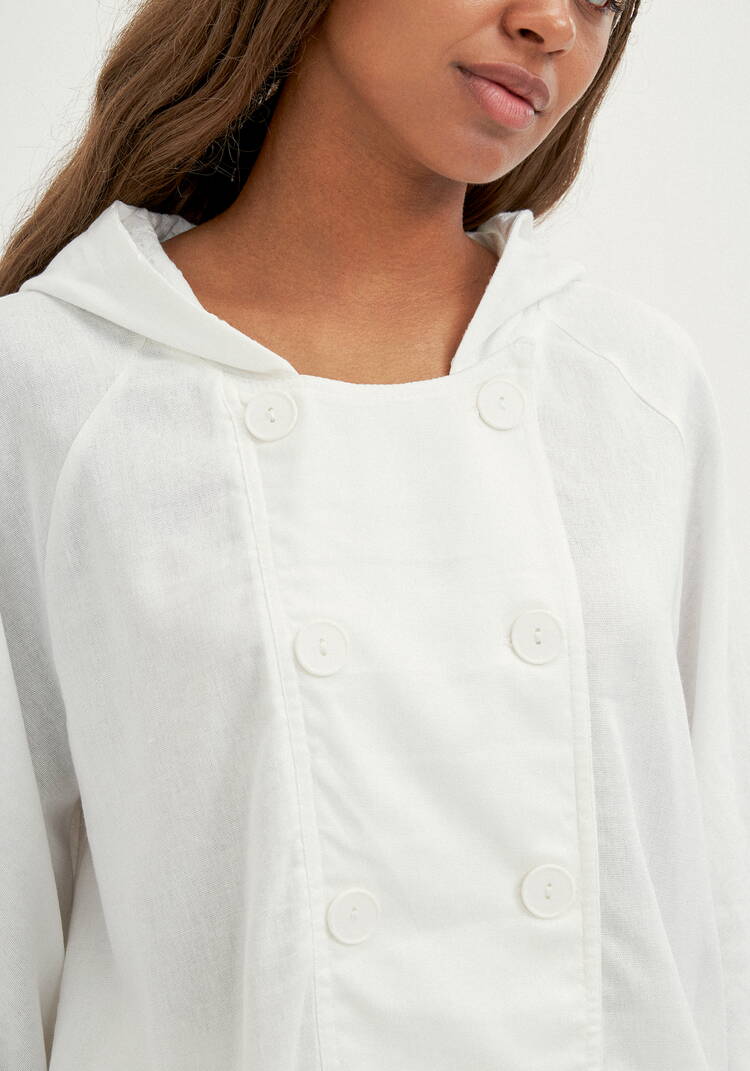 Пыльник с отделкой из шитья шир.  750, рис. 16