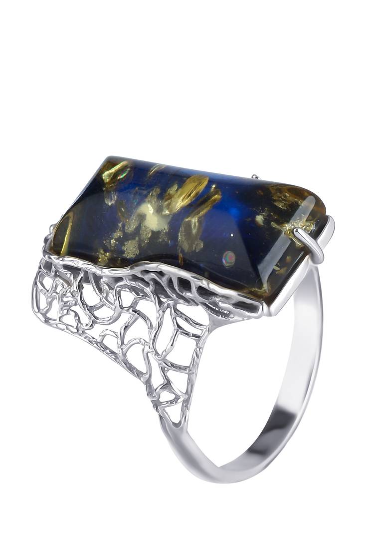 Серебряное кольцо  Глубина вселенной шир.  750, рис. 1
