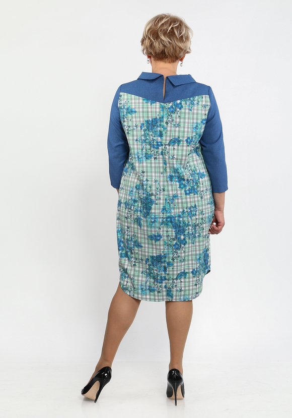 Платье Элегантный Силуэт шир.  580, рис. 7