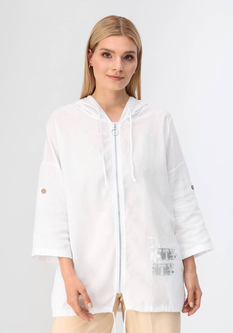 Блуза с капюшоном Милена шир.  750, рис. 11