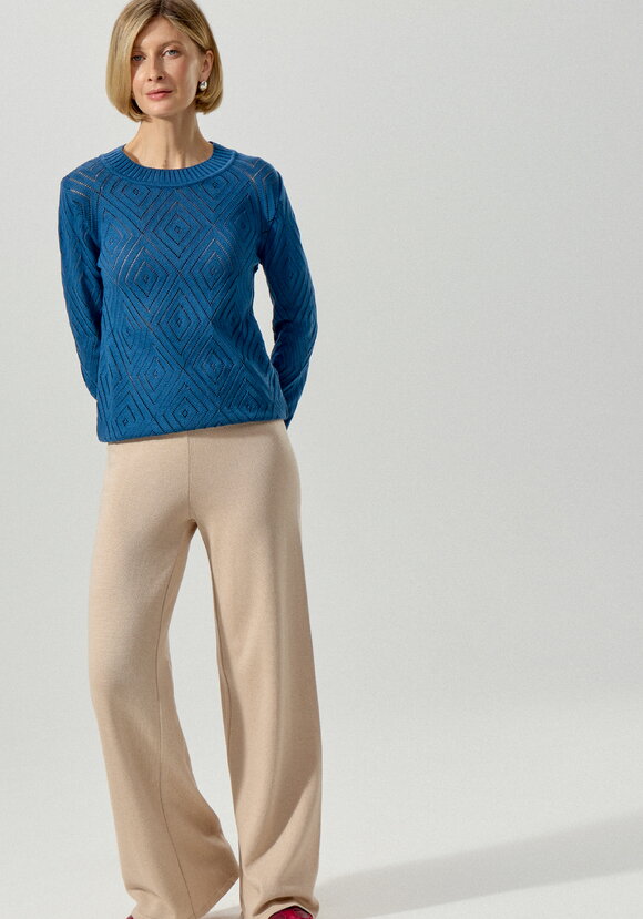 Брюки свободного кроя полной длины шир.  580, рис. 5