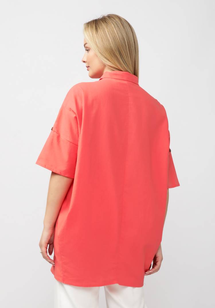 Удлиненная рубашка женская Каролин шир.  750, рис. 3