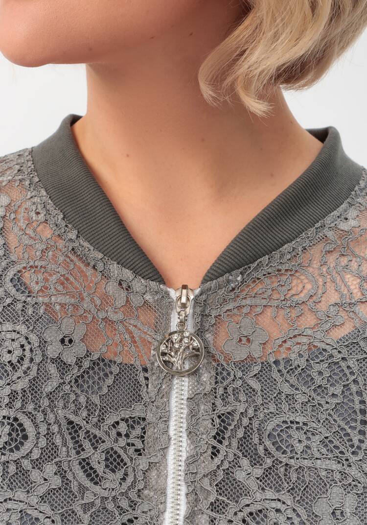 Бомбер кружевной шир.  750, рис. 24