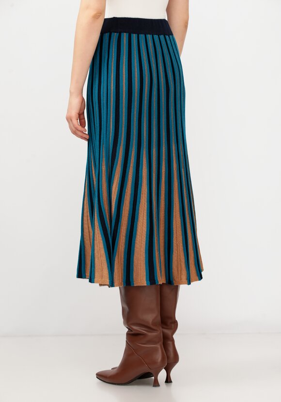 Юбка плиссе мультиколор шир.  580, рис. 7