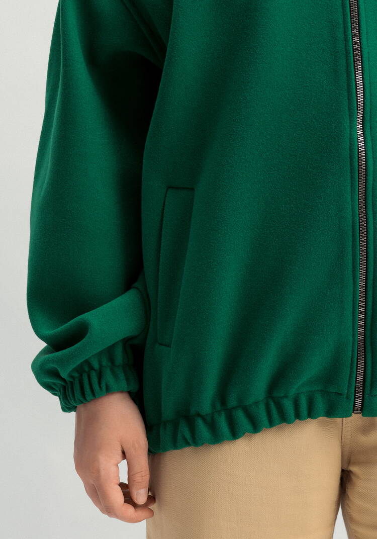 Бомбер свободного кроя на молнии шир.  750, рис. 33