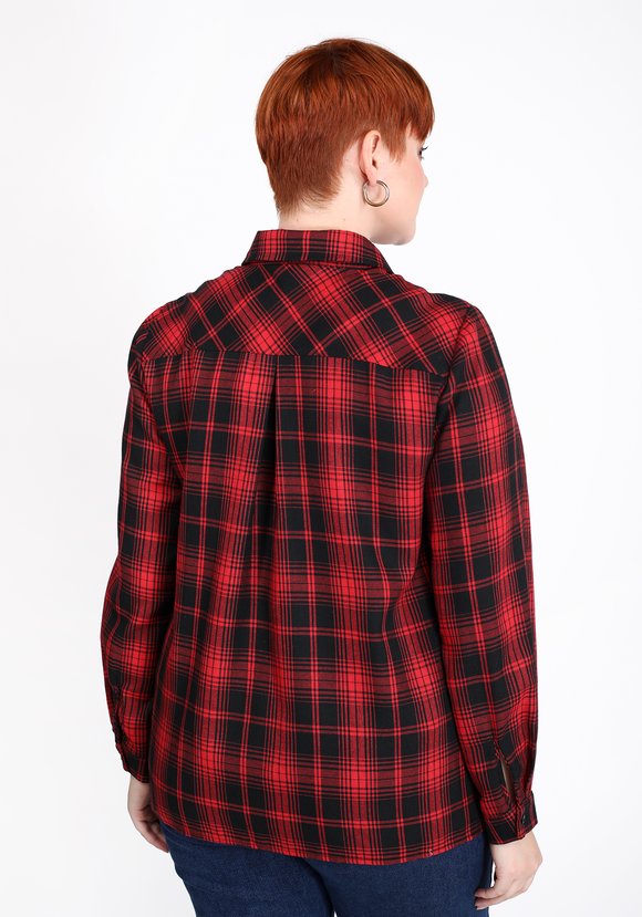 Блуза Уютное решение шир.  580, рис. 3