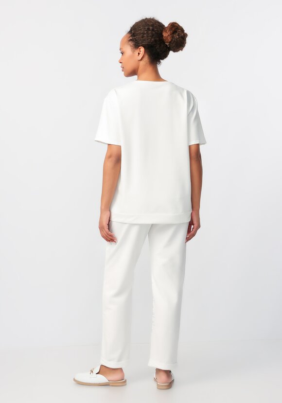 Костюм из брюк и блузы Мия шир.  580, рис. 16