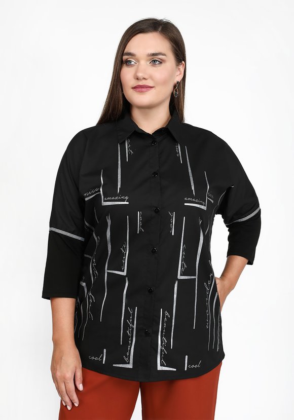 Блуза Эталон стиля шир.  580, рис. 5