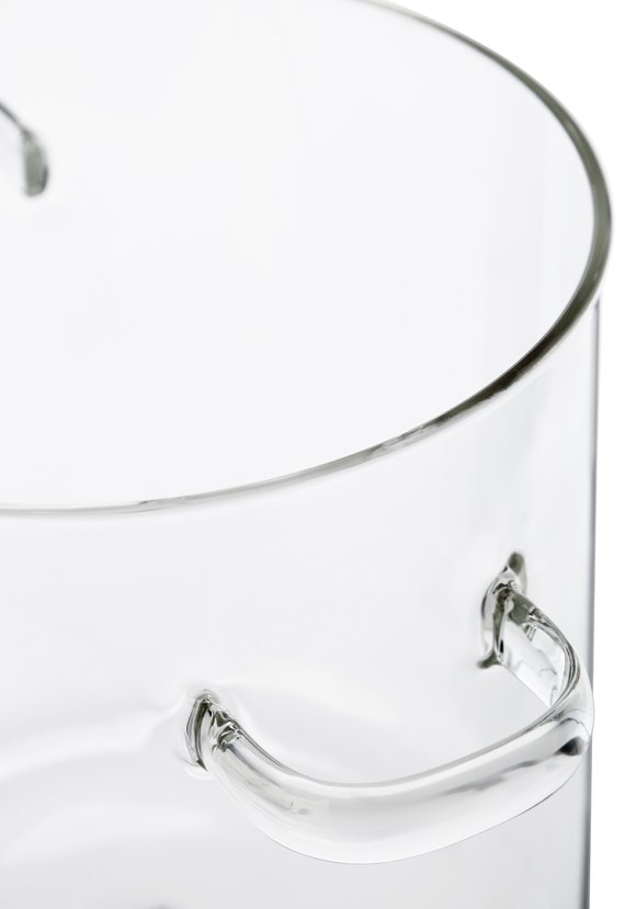 Стеклянная кастрюля с крышкой Даймонд шир.  580, рис. 21