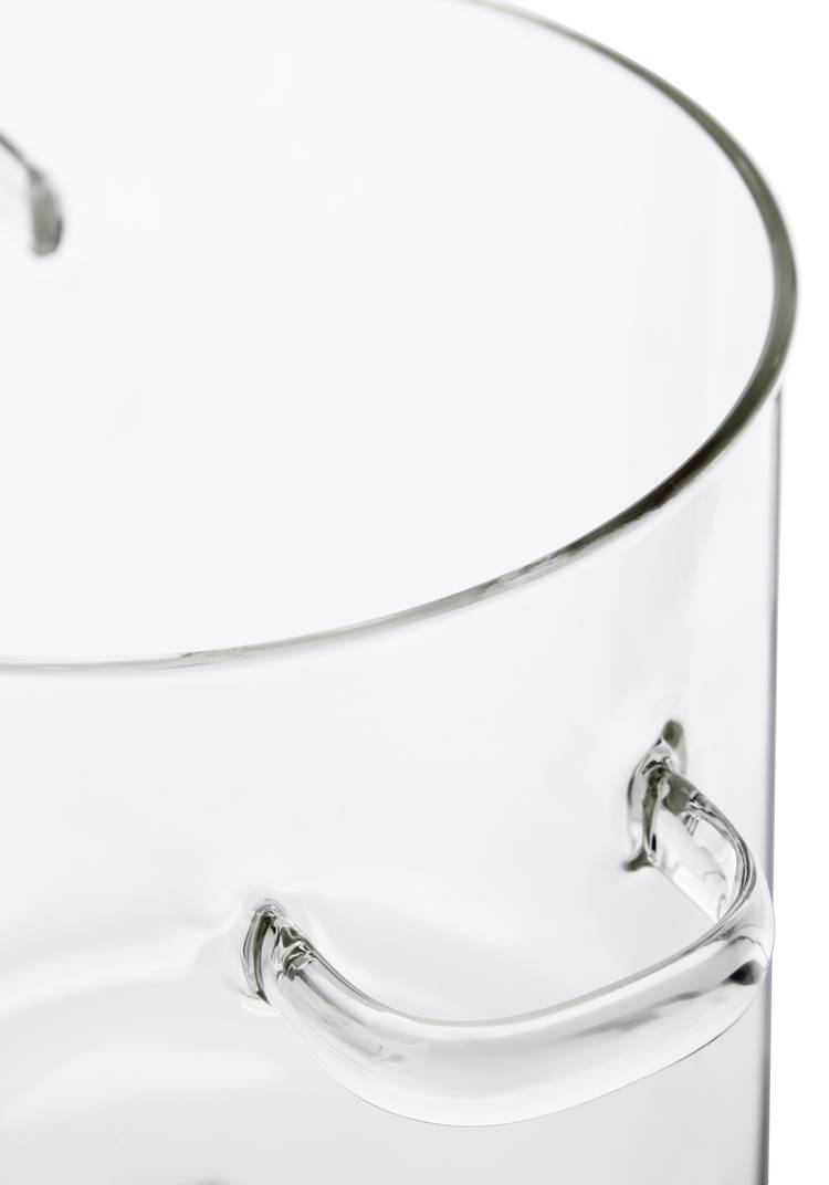 Стеклянная кастрюля с крышкой Даймонд шир.  750, рис. 21