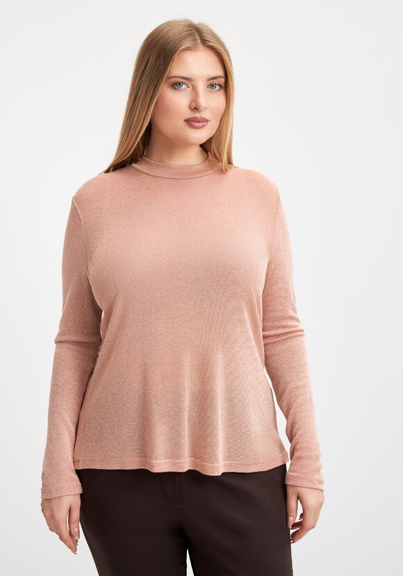 Водолазка Коко с люрексом шир.  580, рис. 4