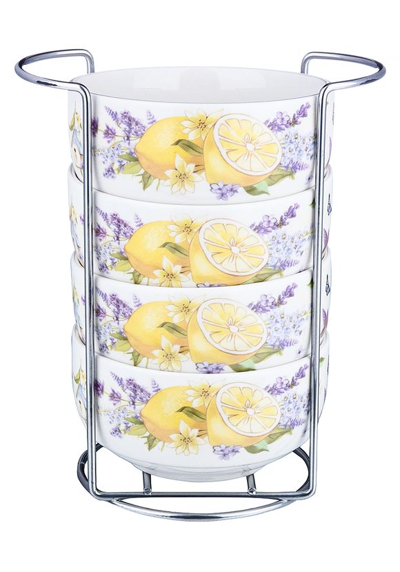 Набор салатников на металлической подставке шир.  580, рис. 4