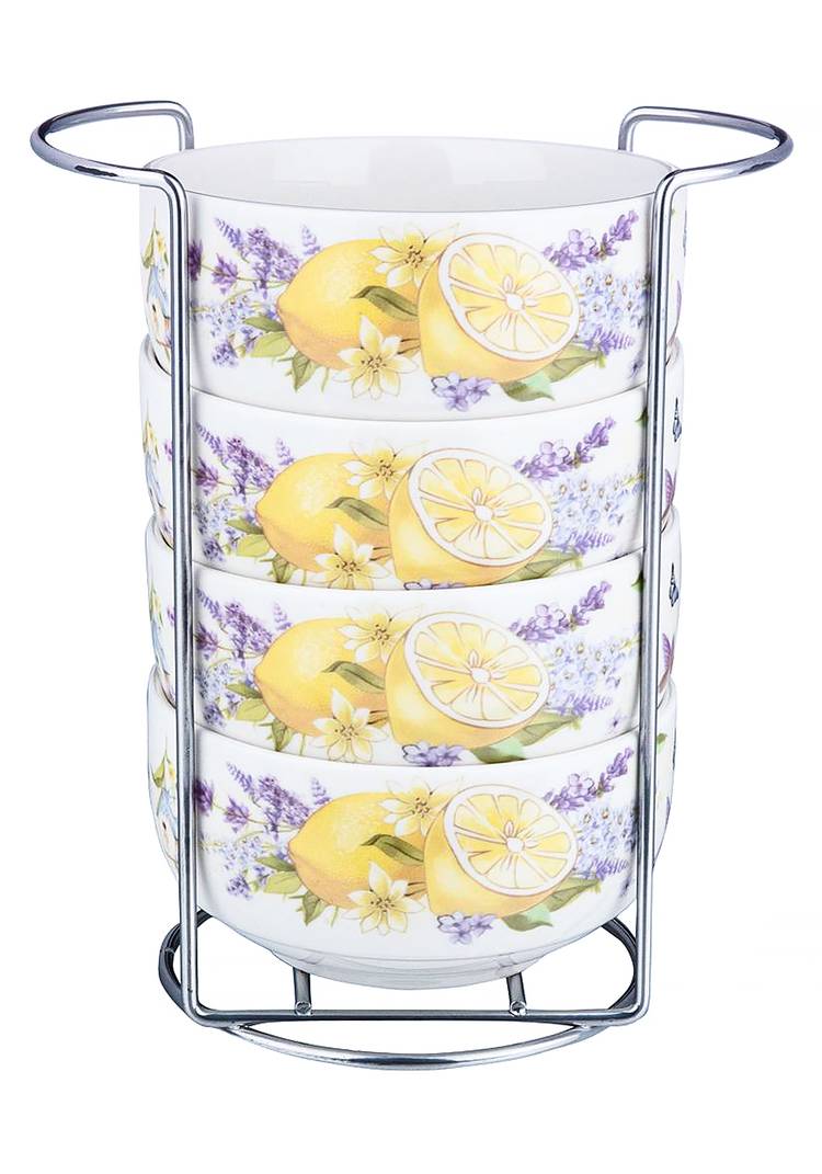 Набор салатников на металлической подставке шир.  750, рис. 4