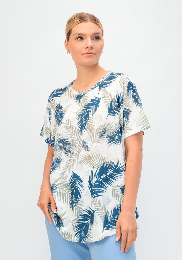 Футболка со стразами Нелли шир.  580, рис. 6