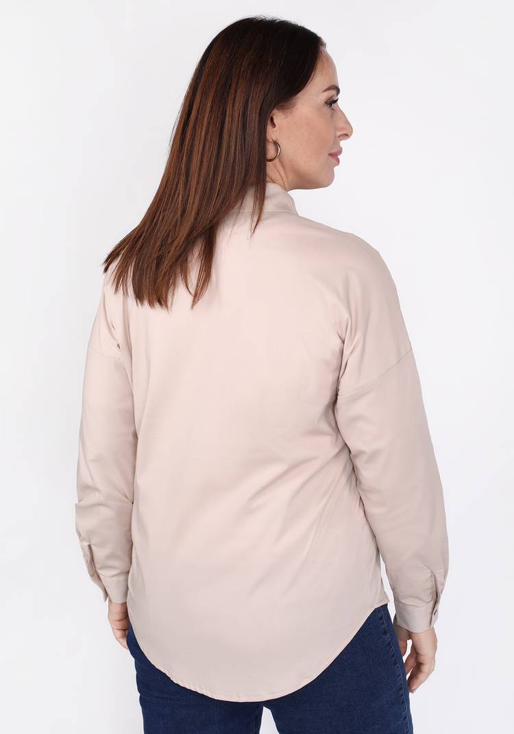 Рубашка базовая оверсайз шир.  750, рис. 14