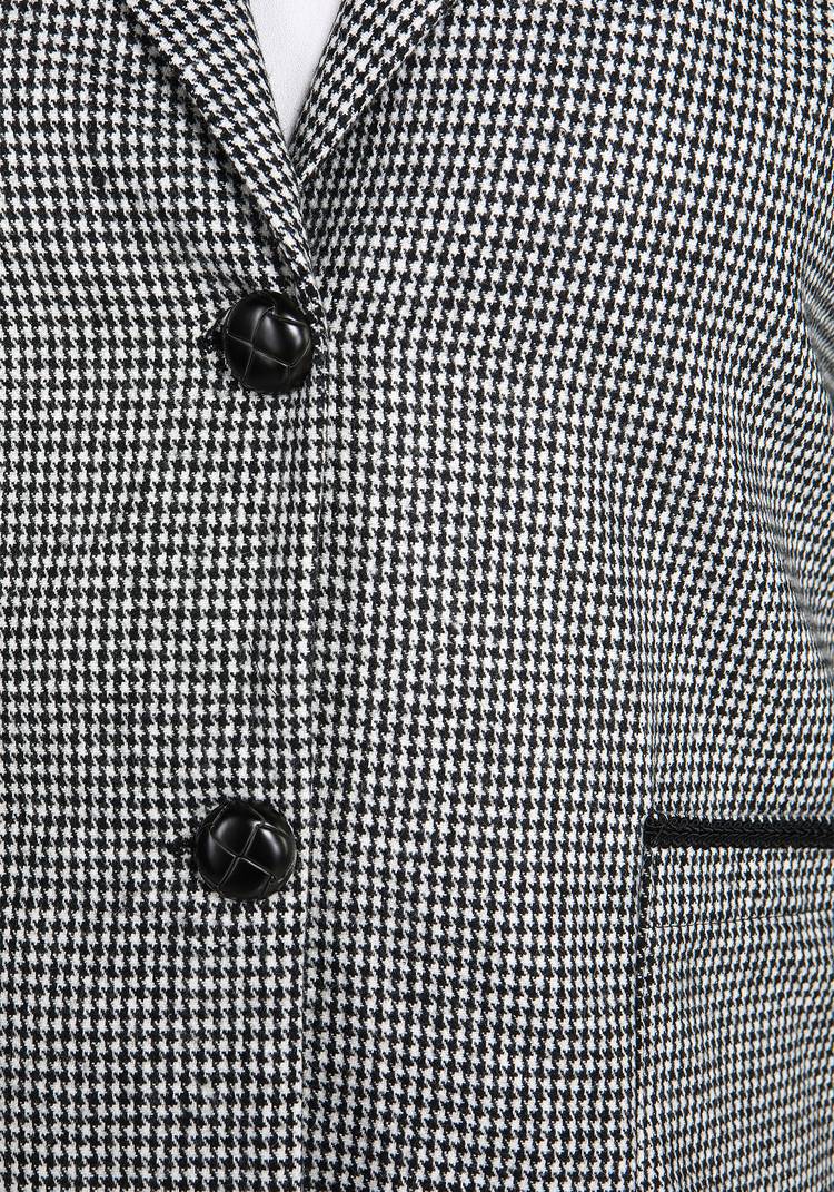 Пиджак прямого силуэта с отделкой тесьмой шир.  750, рис. 3