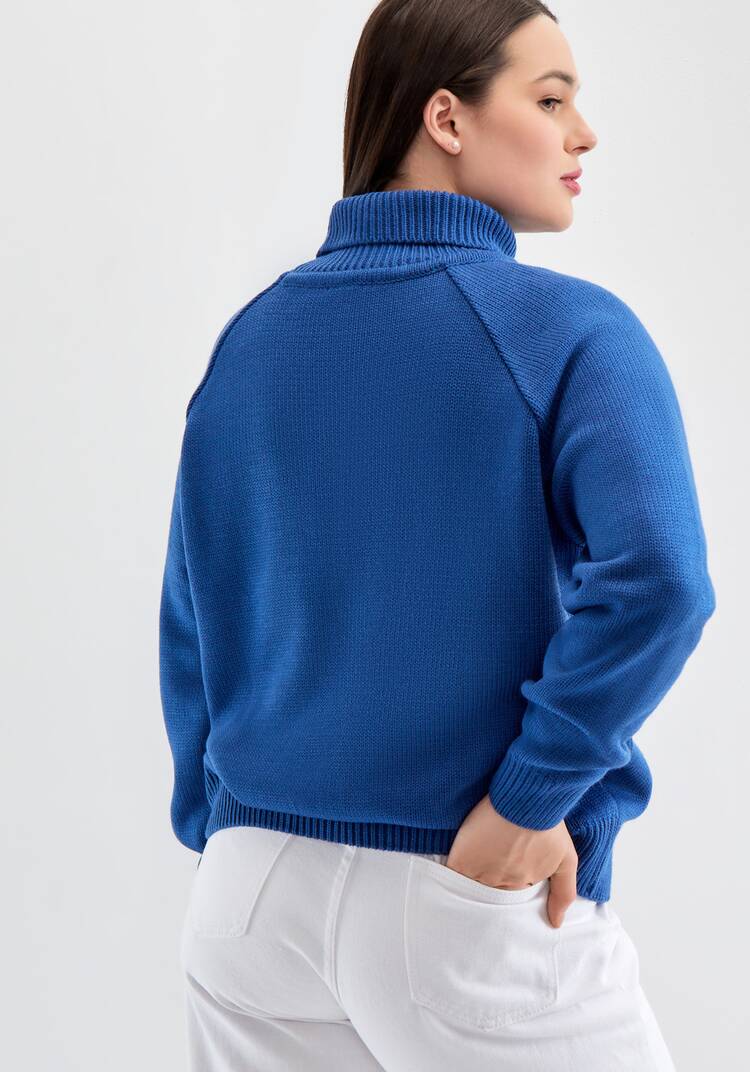 Свитер с ажурным рисунком шир.  750, рис. 15