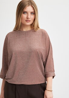 Джемпер с люрексом и стразами Серсея