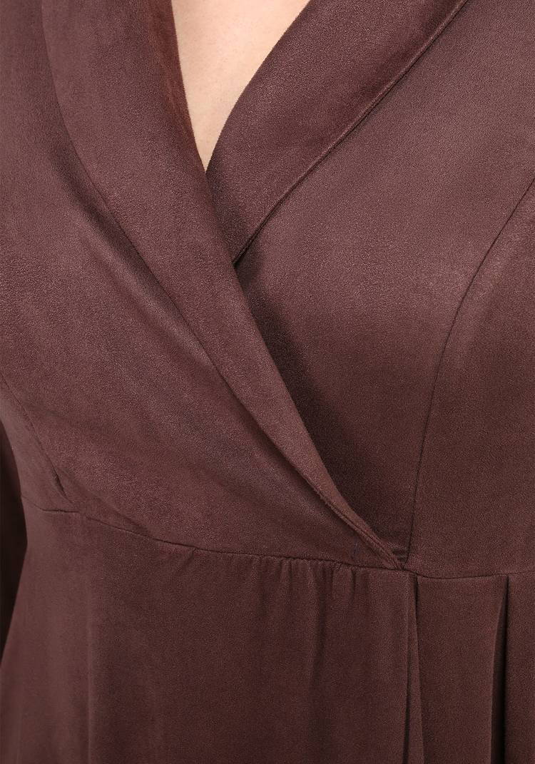 Платье миди с запахом шир.  750, рис. 3