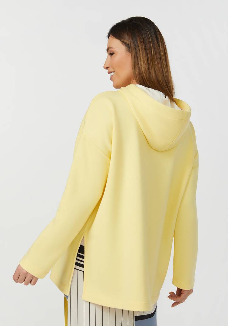 Свитшот с капюшоном и разрезами сзади шир.  750, рис. 11