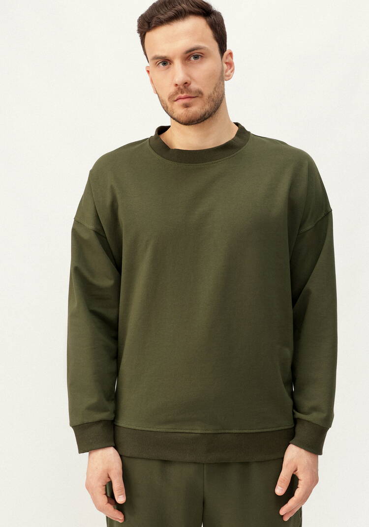 Свитшот мужской из футера шир.  750, рис. 4