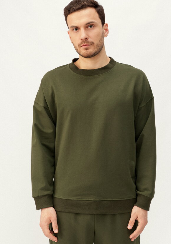 Свитшот мужской из футера шир.  580, рис. 4