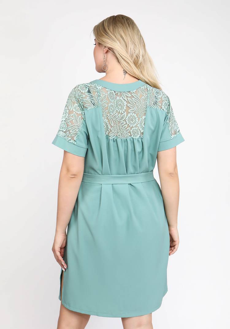 Туника с кружевом шир.  750, рис. 10