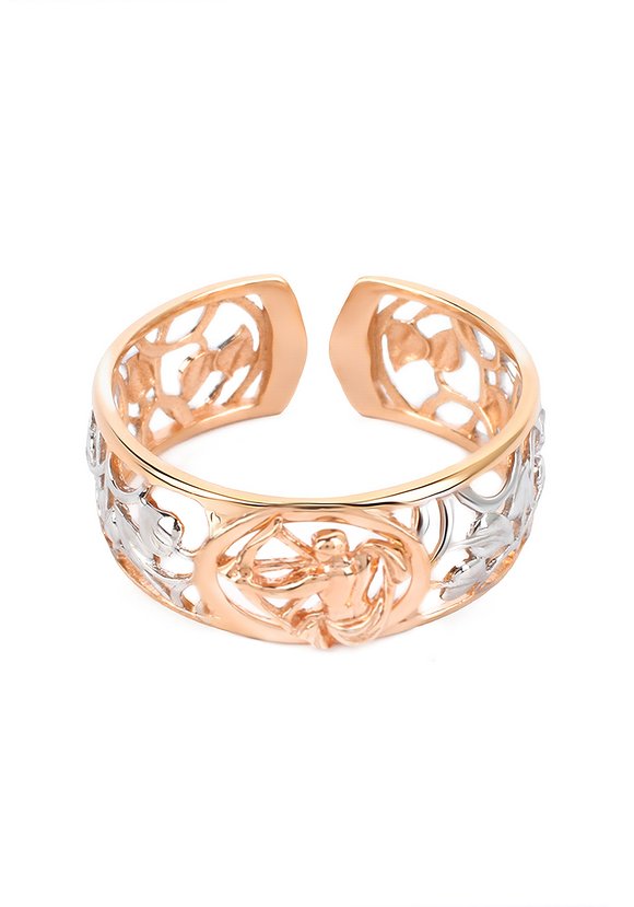 Серебряное кольцо, Знак Зодиака шир.  580, рис. 11