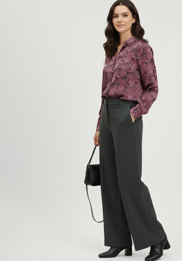 Блуза с жаккардовым узором шир.  580, рис. 20