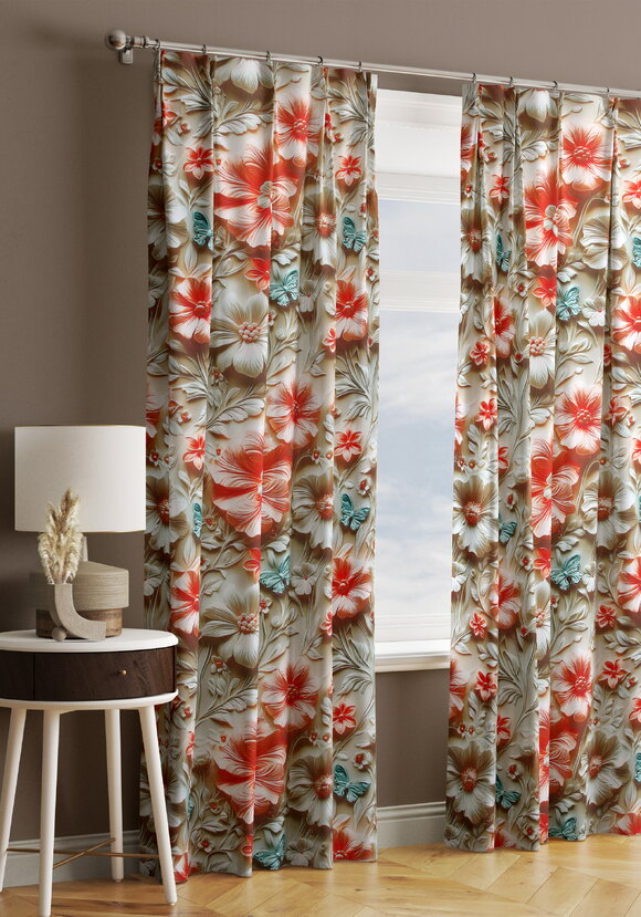 Портьера 3D Причуда шир.  580, рис. 7