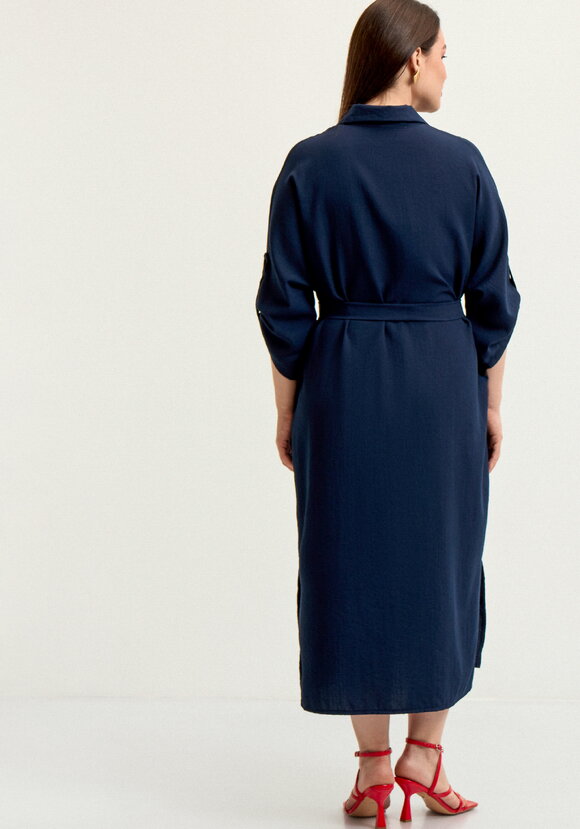 Платье-рубашка Виктория шир.  580, рис. 12