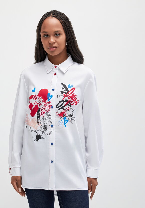 Блуза Раиса шир.  580, рис. 4