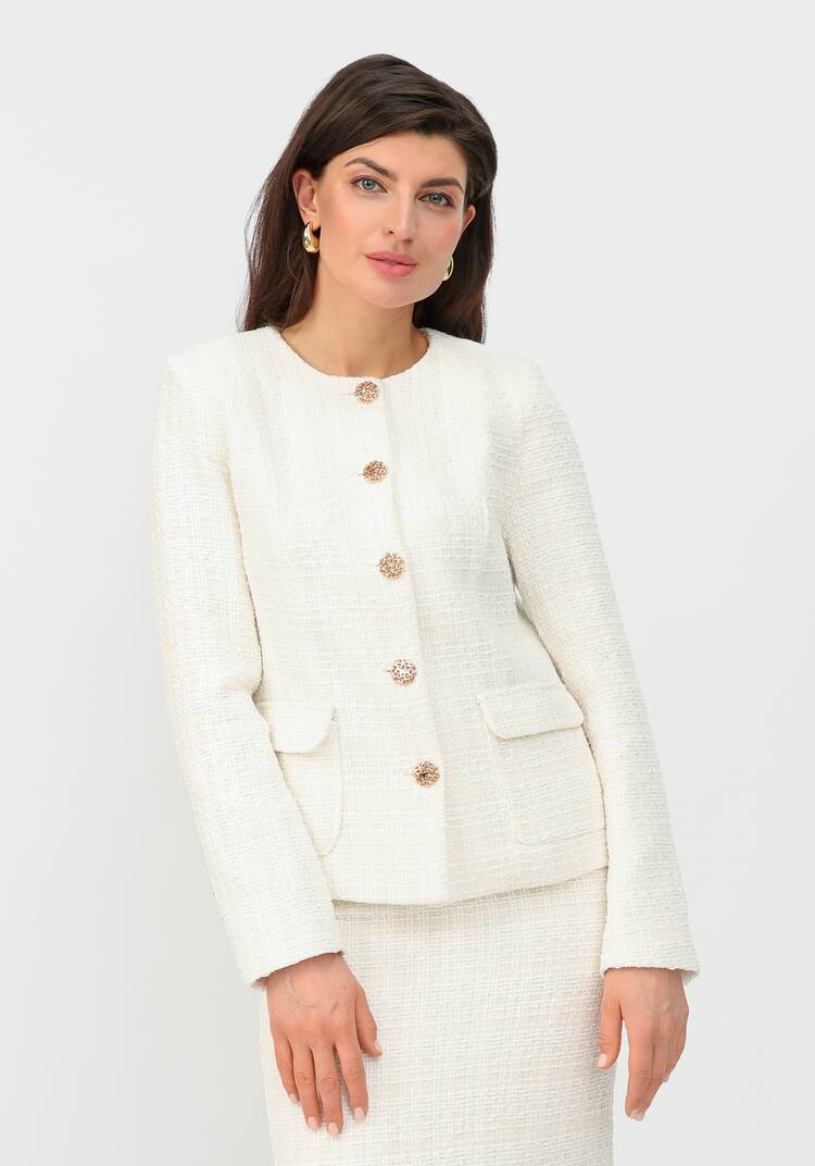 Жакет однобортный шир.  750, рис. 25