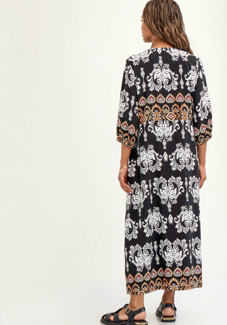 Платье с  рисунком шир.  750, рис. 3