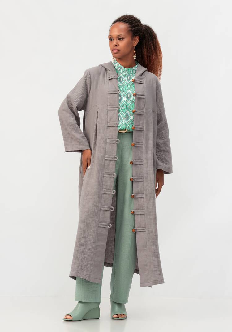 Кардиган удлиненный с капюшоном шир.  750, рис. 13