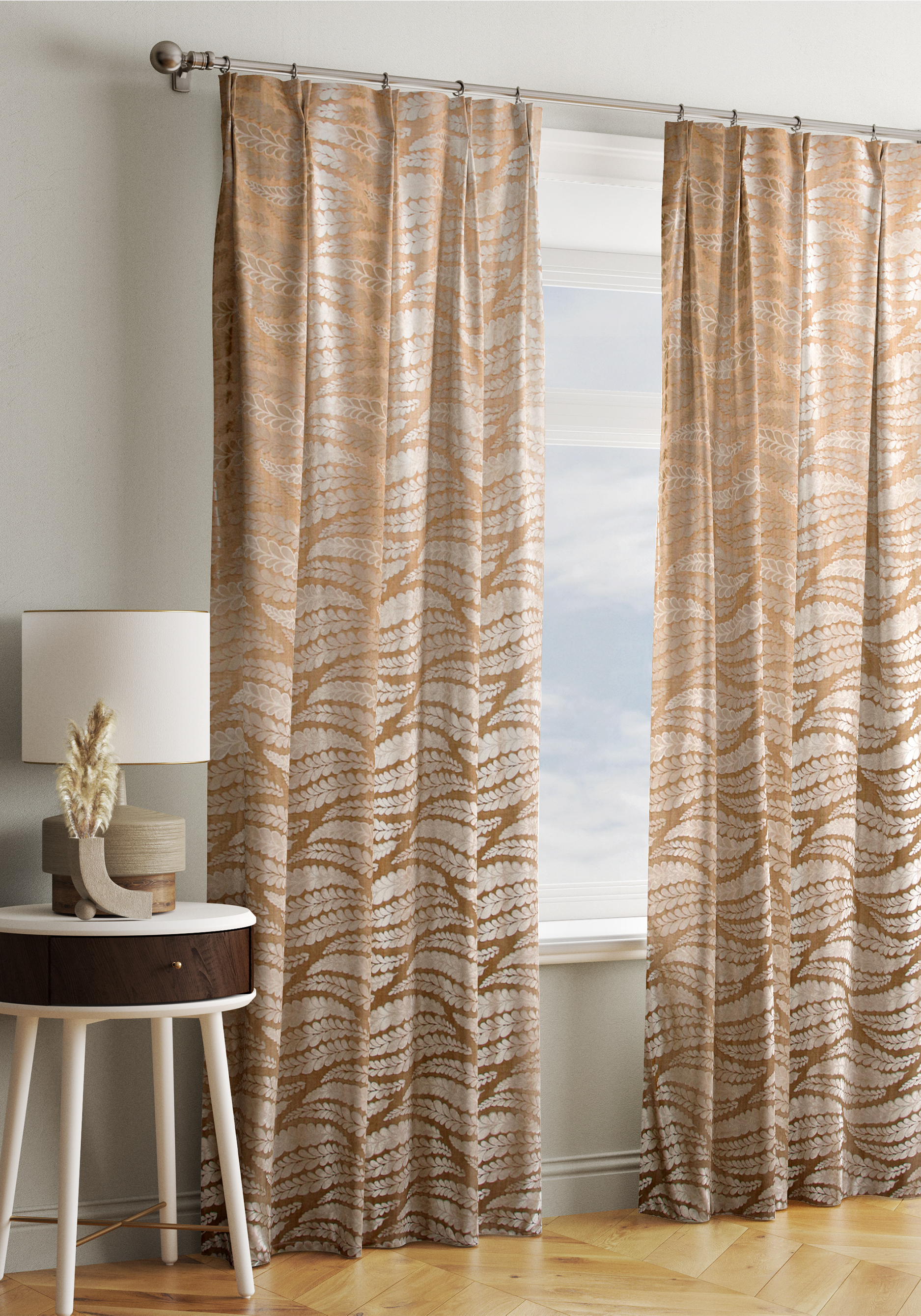 

Портьера "Бархатный сезон", Серый